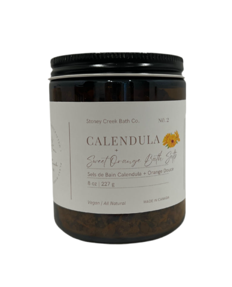 Calendula + Sweet Orange Bath Salts