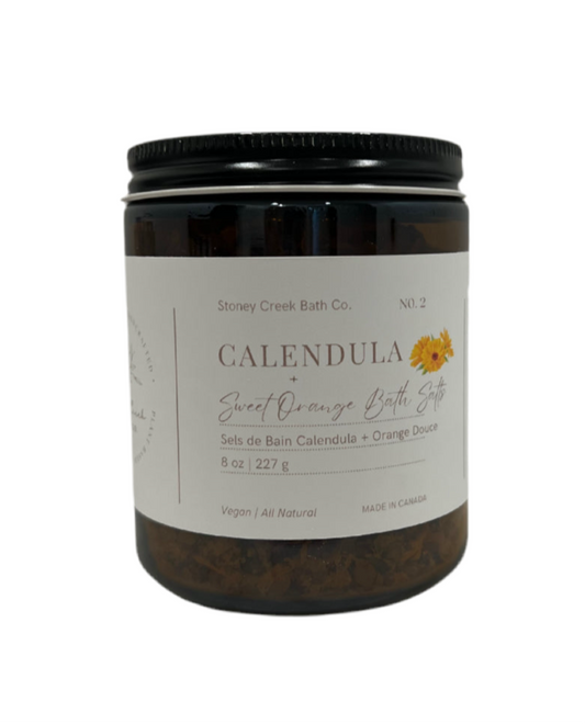 Calendula + Sweet Orange Bath Salts