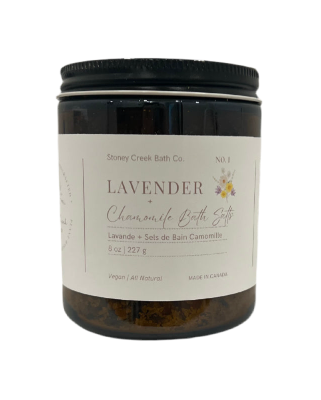 Lavender + Chamomile Bath Salts