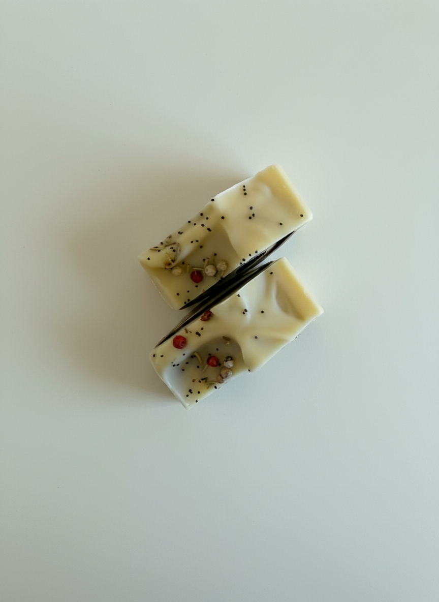 Natural Soap | Mistletoe - French Green Clay With Lemon, Lemongrass + Rosemary