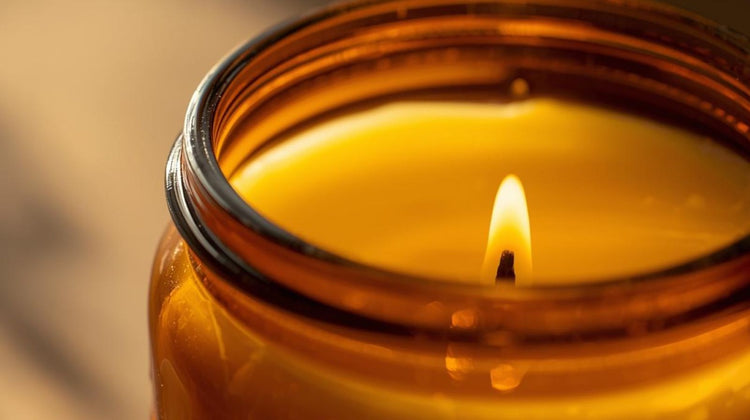 Hand-Poured Beeswax Candles