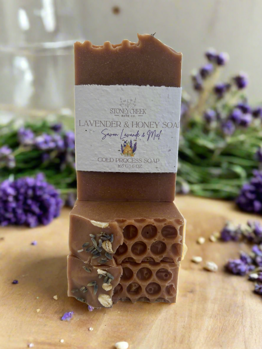 Lavender & Honey Soap Bar