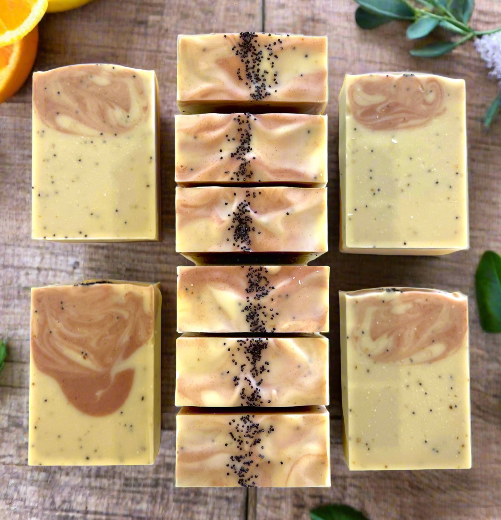 Citrus Poppyseed Soap Bar