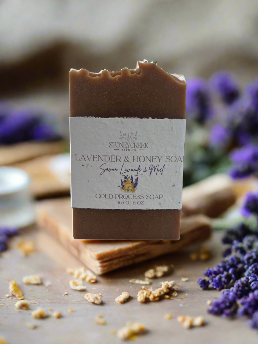 Lavender & Honey Soap Bar