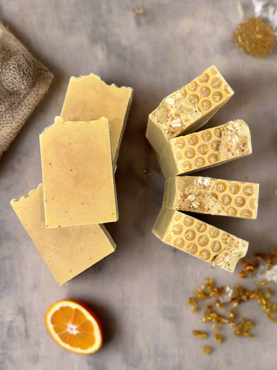 Orange Cream and Honey Soap Bar