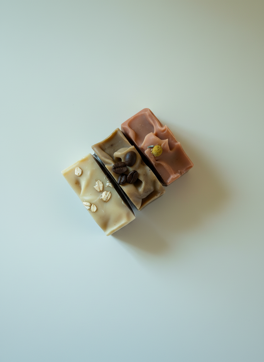 Natural Soap | Banana Oats + Honey - Creamy Unscented Soap with Colloidal Oats + Manuka Honey