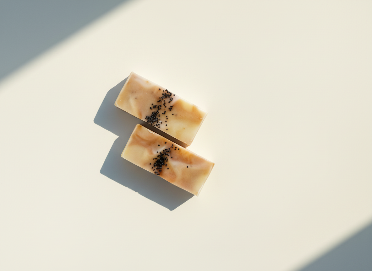 Natural Soap | Citrus Poppyseed - Exfoliating Soap with Lemon + Sweet Orange